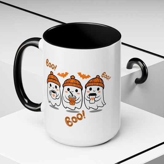 Cute Halloween Ghost Coffee Mug - Spooky Fun
