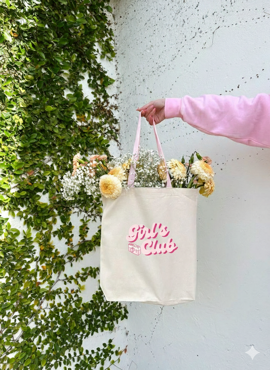 Girls Club Tote Bag - Chic Carryall