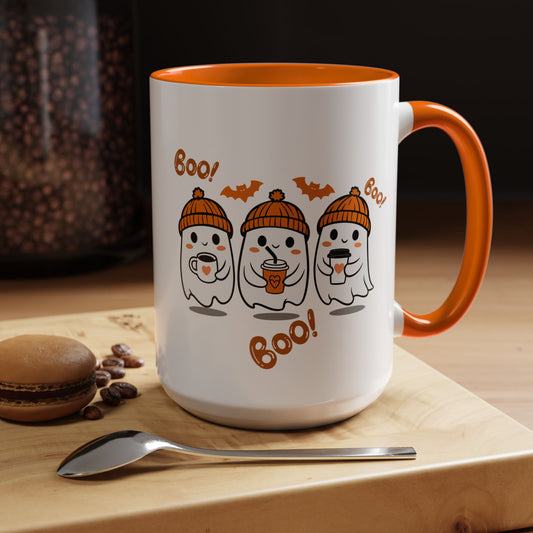 Cute Halloween Ghost Coffee Mug - Spooky Fun