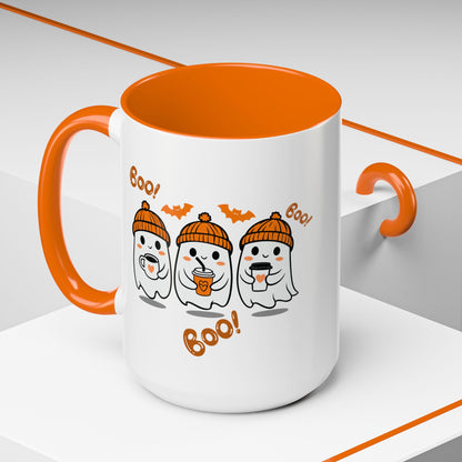 Cute Halloween Ghost Coffee Mug - Spooky Fun